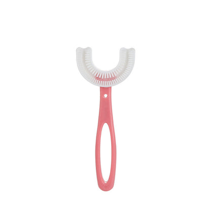 U-shaped Mouth With Soft Bristles Manual Brushing Artifact