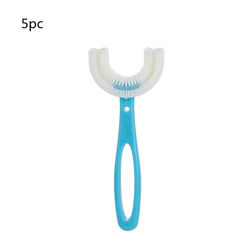 U-shaped Mouth With Soft Bristles Manual Brushing Artifact